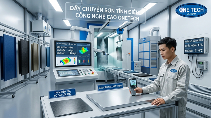 Các thông số cần kiểm soát trong quy trình sơn tĩnh điện tại Cần Thơ