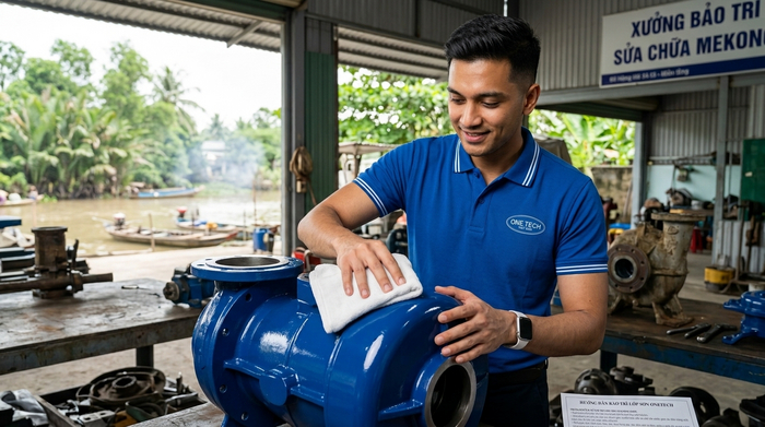 Cách bảo trì lớp sơn tĩnh điện bền hơn Bảo trì và bảo dưỡng bề mặt sơn tĩnh điện tại miền Tây