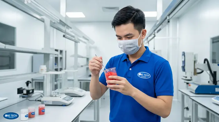 Kiểm tra chất lượng bột sơn tĩnh điện trước khi thi công tại Cần Thơ