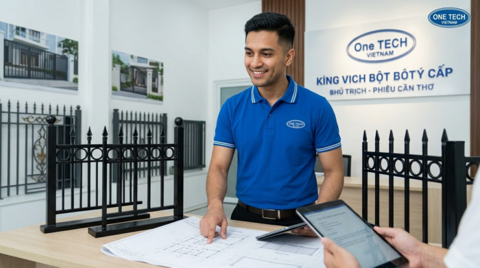 Báo giá sơn tĩnh điện hàng rào Cần Thơ Tư vấn báo giá sơn tĩnh điện hàng rào Cần Thơ theo kích thước và số lượng