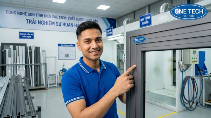 Chọn đơn vị sơn tĩnh điện khung nhôm kính uy tín Tiêu chí chọn đơn vị sơn tĩnh điện khung nhôm kính uy tín tại Cần Thơ